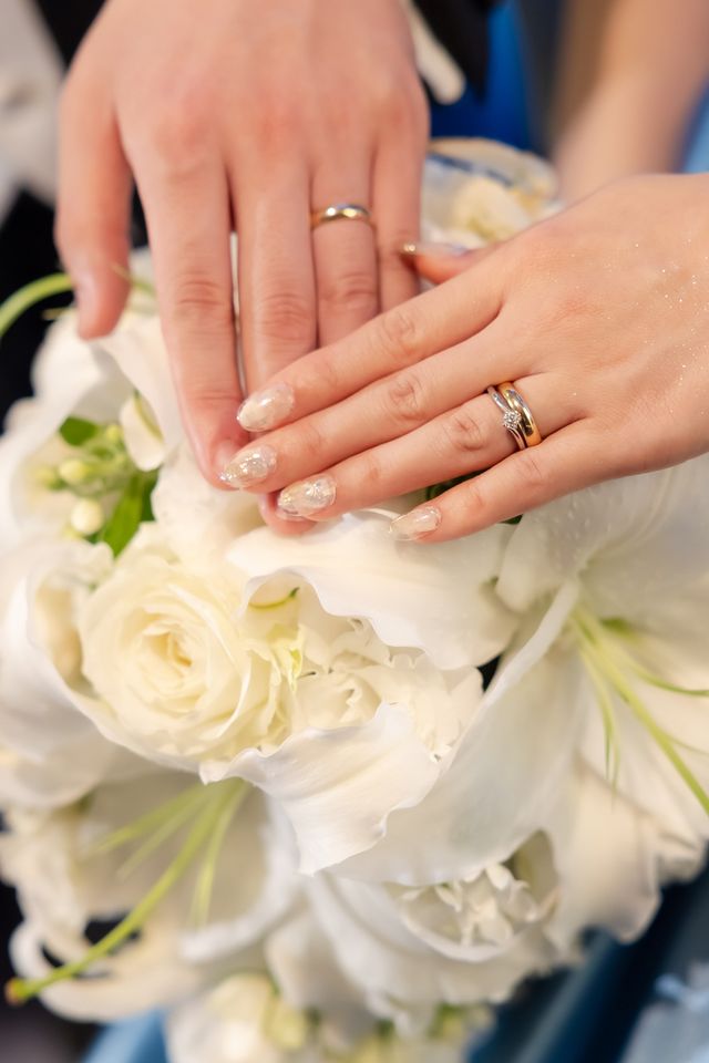 婚約指輪とブランドは違いますが問題なかったです！