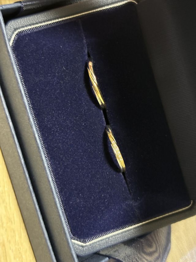 夫婦でお揃いにしました！