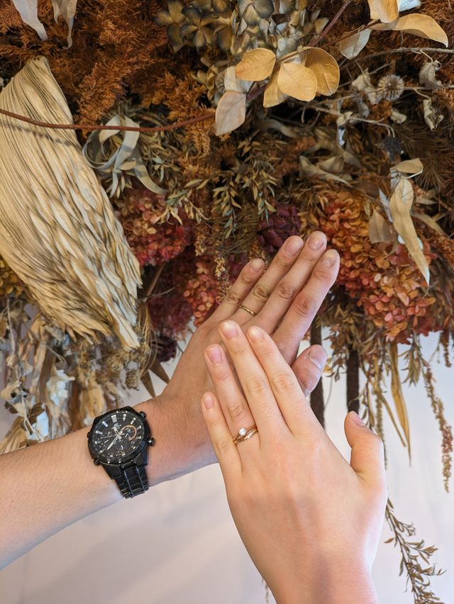 とても綺麗な指輪で大満足です！