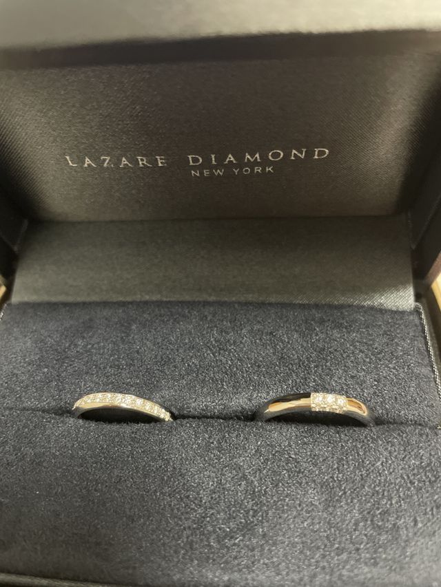 ダイヤがキラキラでつけてるだけでテンション上がります