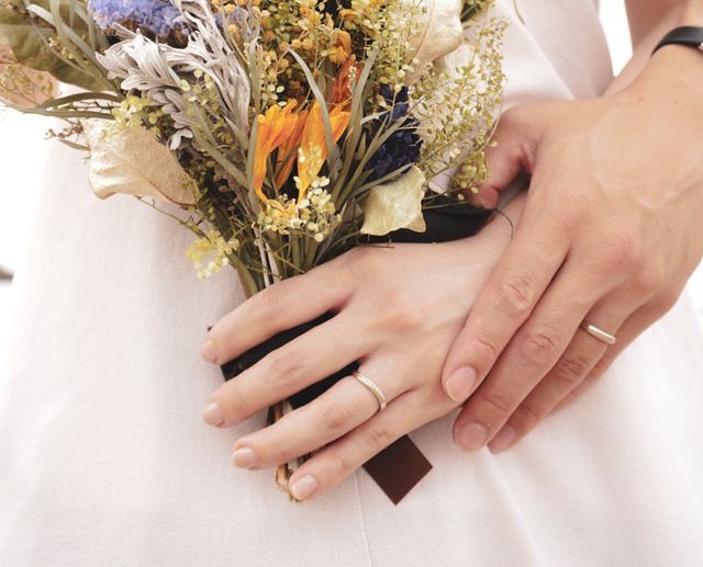 入籍フォトの撮影の際に撮った写真になります。
