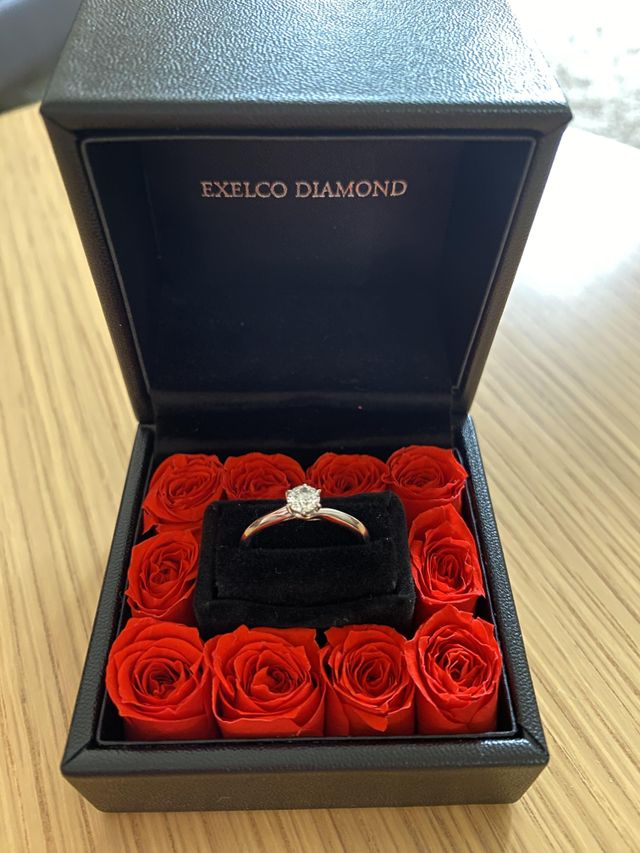 プロポーズ用のローズボックス