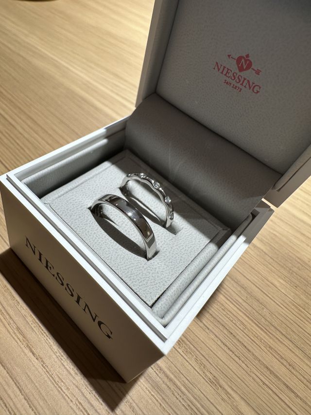 待ちに待った指輪