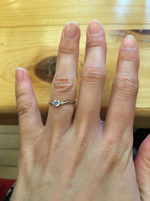 ダイヤモンドがほんとに綺麗！