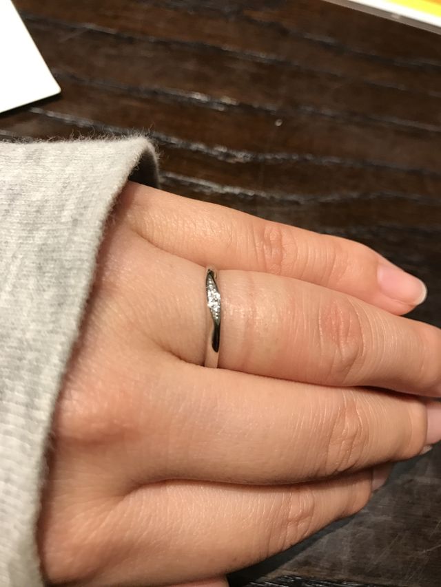 結婚指輪です