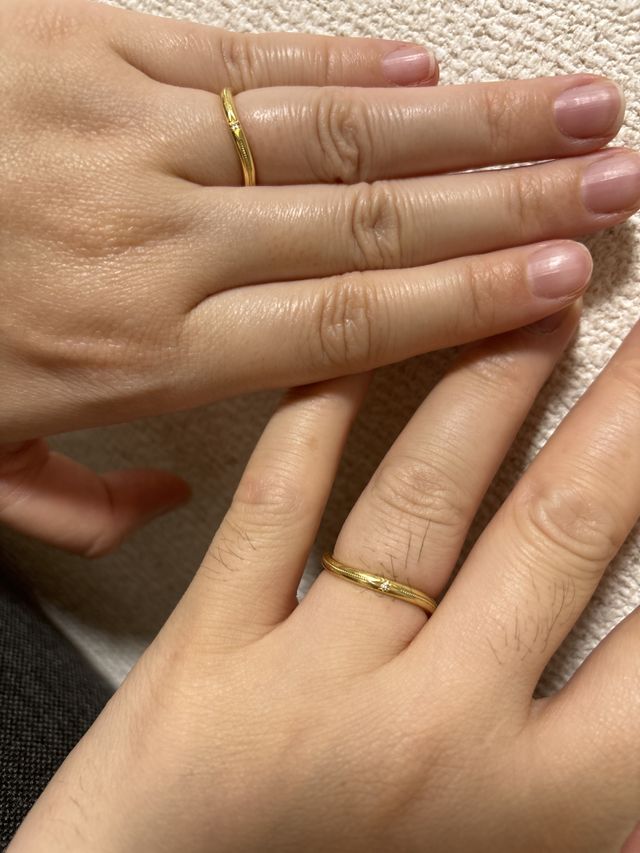 自分で削ったウェーブがお気に入り