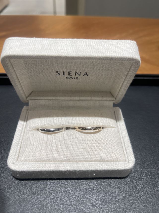 店舗で仮決定の時に撮影した写真