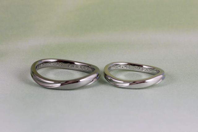 金属アレルギー対応ブレッザ

左　チタン
右　プラチナ