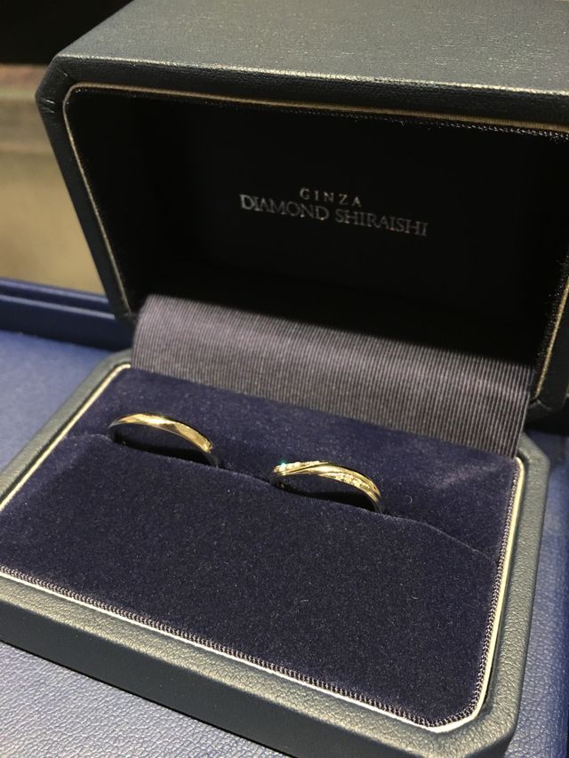 仕上がった指輪♫