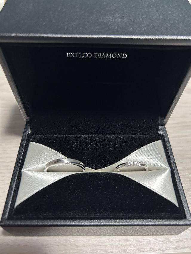 それぞれ気にいったもので、ペアに見えるデザインを選びました。