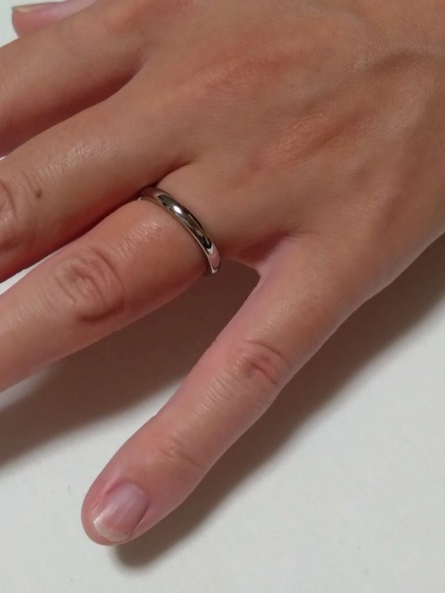 妻の指輪です