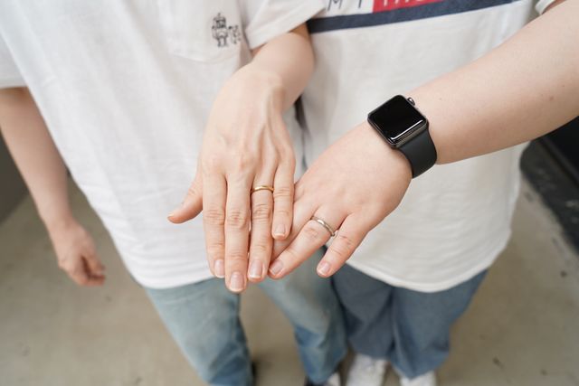 ボコボコした形ですが、長時間付けても違和感なく付けれます