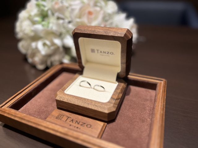 結婚指輪納品時