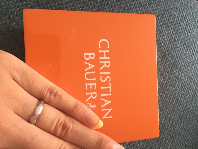 オレンジの箱も可愛いです。