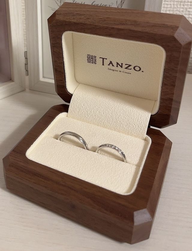 結婚指輪です