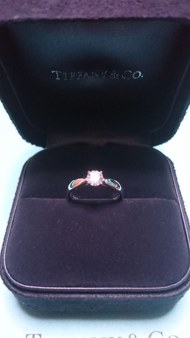 ティファニーハーモニープラチナリング