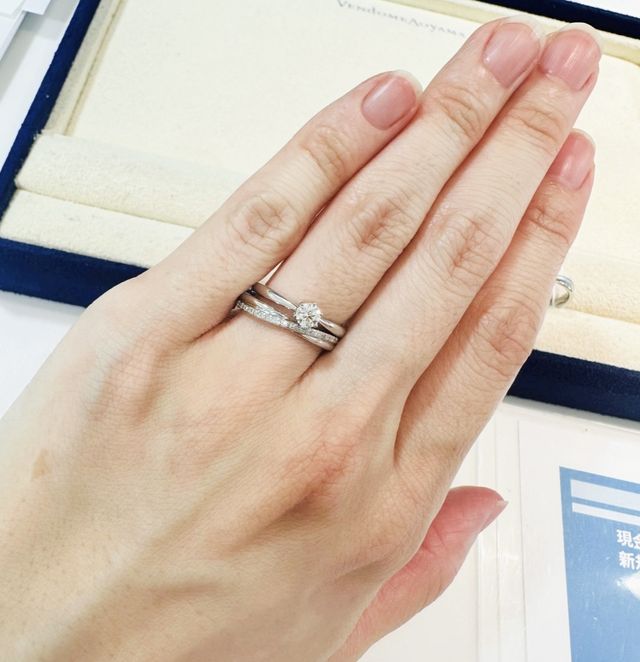 重ね付けがしやすいものを選びました