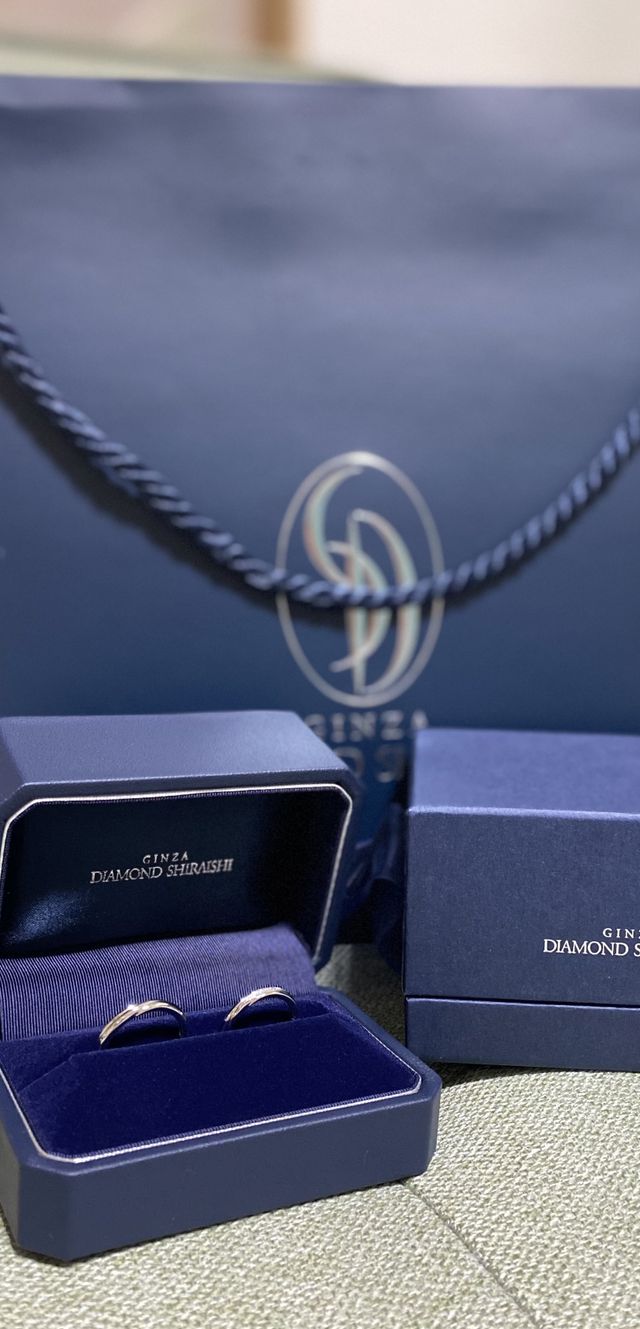 受け取った当日に撮った写真です。