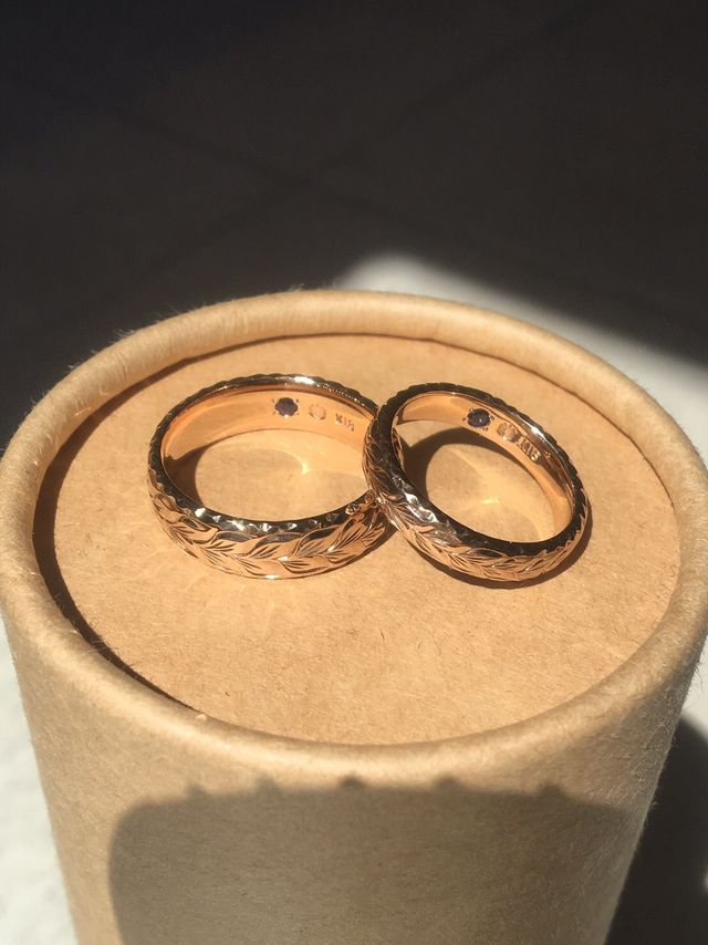 ハワイアンジュエリーで見た事がない彫りの綺麗さでした。