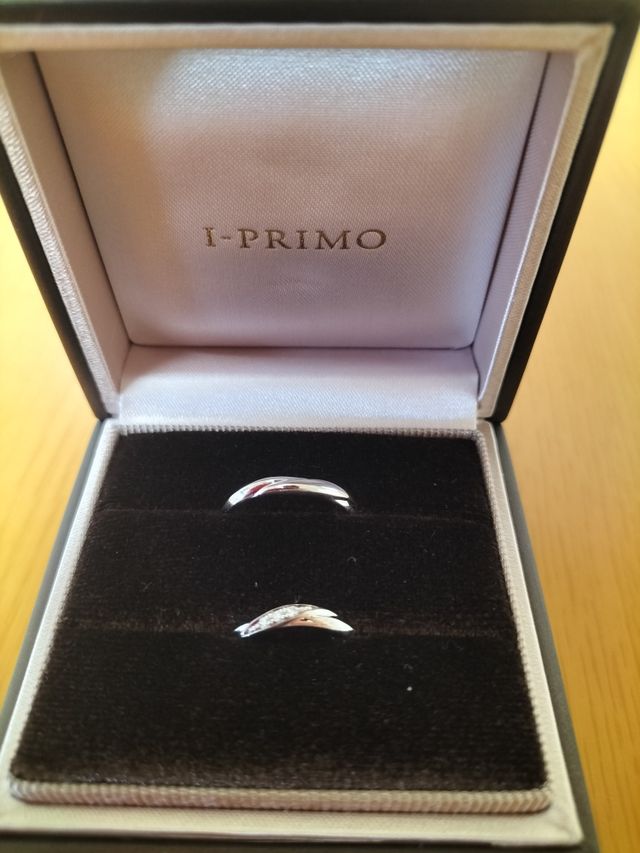 受取直後。きれいに並べて頂いてます