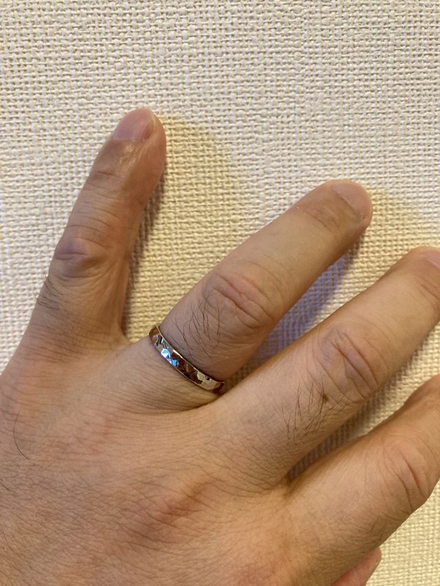 内側にディズニーオリジナルの刻印を入れれるのが良かったです