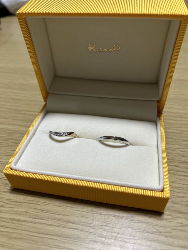 指輪のみの写真です。