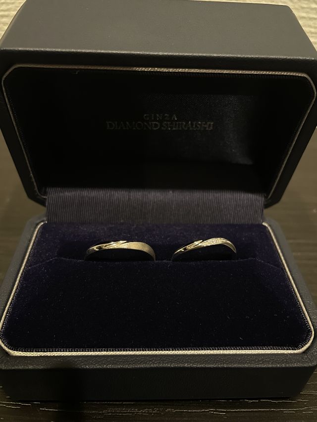 ペアの指輪