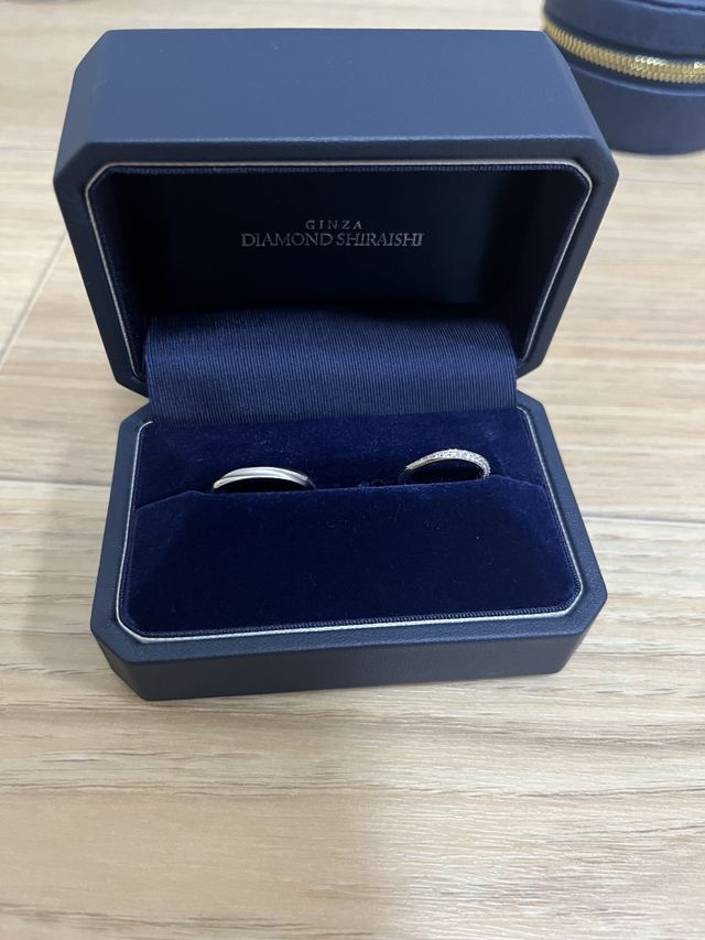 結婚指輪です