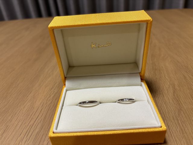 明日への希望と幸福を願っているという意味の指輪です。