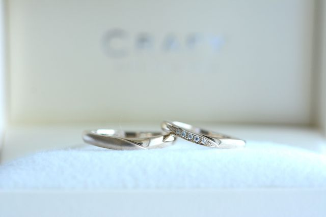 素敵な指輪になりました