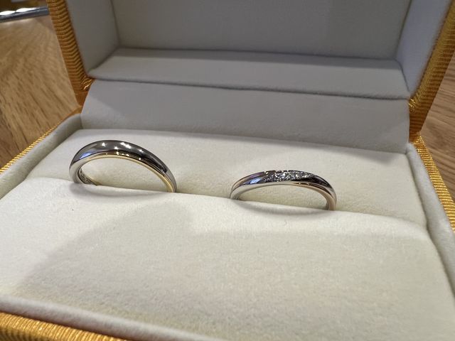 セミオーダーにて形や刻印をいれました。