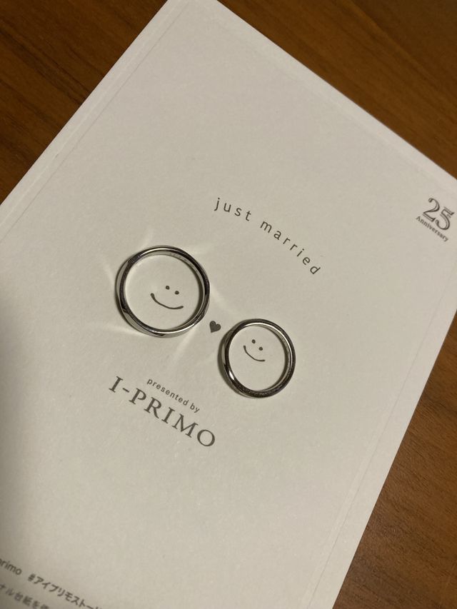 頂いた台紙にのせて記念に撮った写真