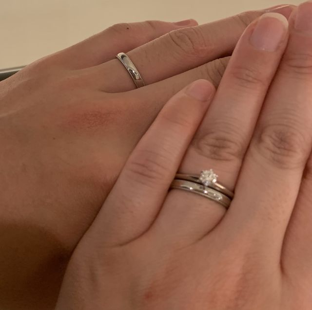 重ね付けできるもので1番この商品がシンプルでピッタリでした