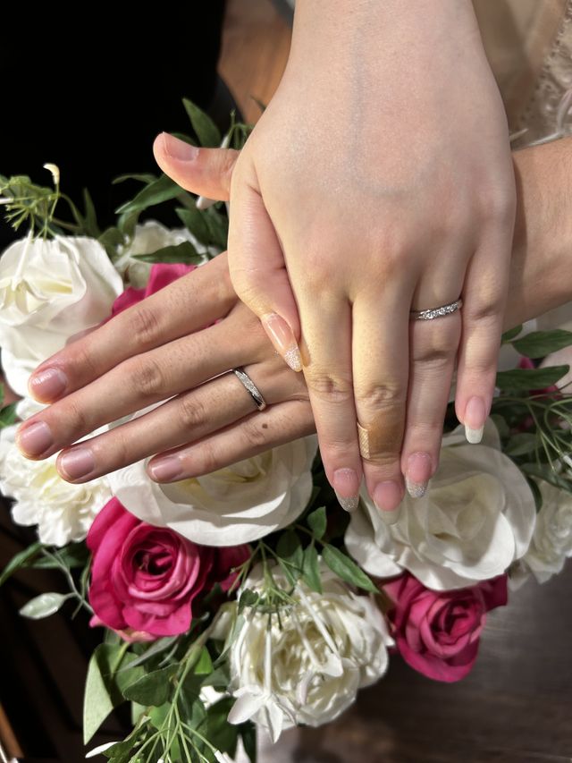 2人で着用して撮りました。