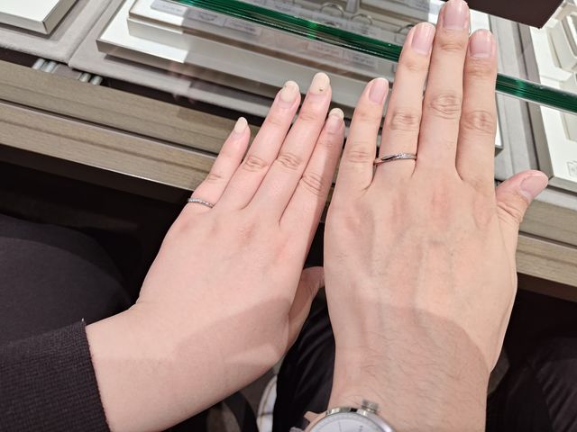 購入した結婚指輪