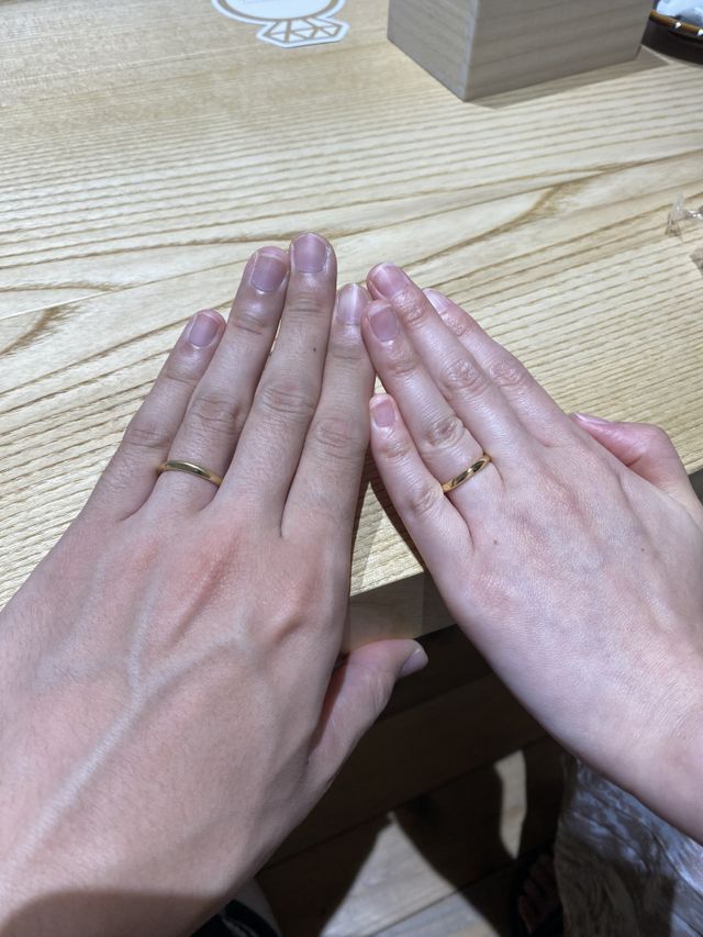 受け取り直後です！