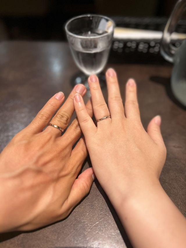 ウェブで見るよりゴールドが控えめなので凄くシンプル！◎