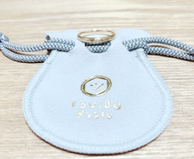 持ち歩き用の袋もいただきました。2色から選べました。