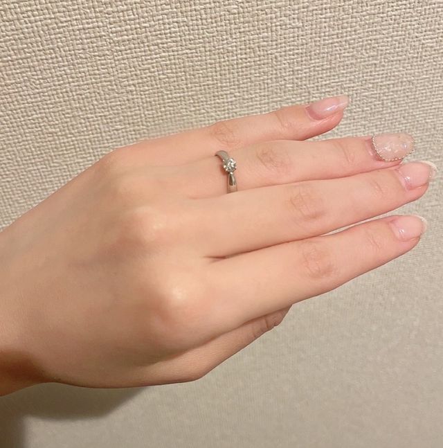 指の関節が太いので必然的にサイズアップしました。