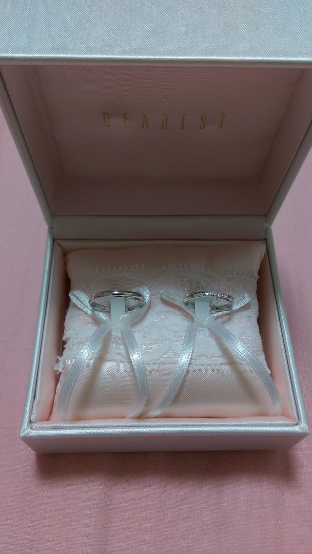 マリッジリングです。