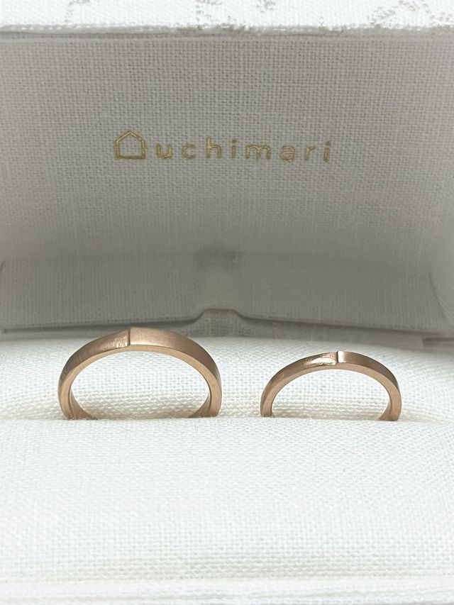 16号と9号のPG,16号梨地とナチュラル.9号ヘアライン