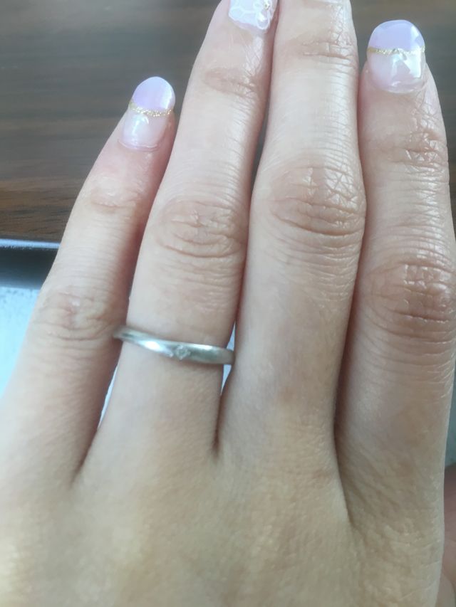 長年使うものなので、シンプルなものを、と選びました。