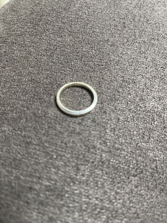 指輪のみの写真
