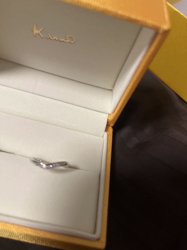 ルミナーレ指輪にしました。