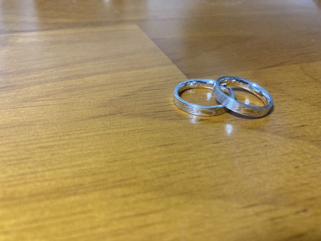 木目調の指輪を手作りしました