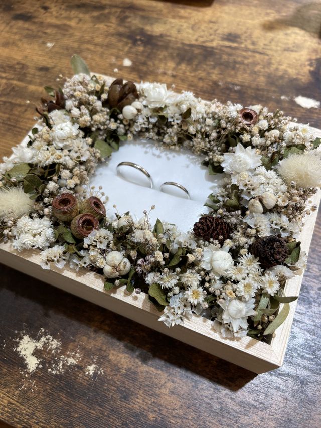 制作後持ってきていただいた時の写真