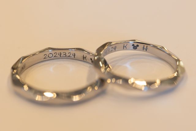 誕生日を足した数が9なので9角形のオリジナルなデザインです。