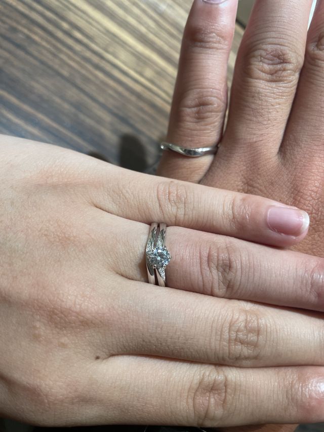 サプライズ大成功！
彼女にとっても喜んでもらいました！