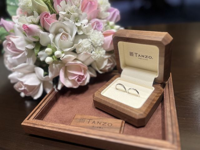 結婚指輪です。