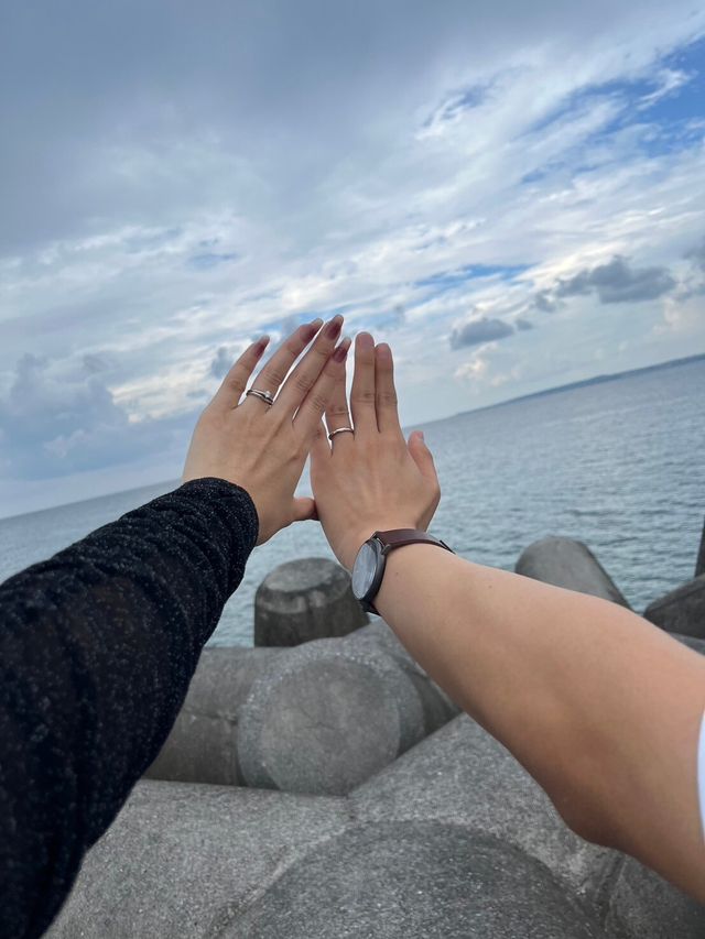 受け取りに行った日に撮影しました。